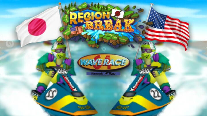 Japanese Wave Race 64 is VERY different - Region Break Trial Video